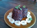 Bizcochitos de chocolate al microondas
