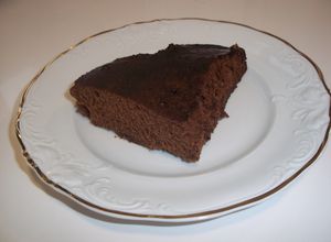 Foto principal de Tarta de chocolate en polvo con microhondas