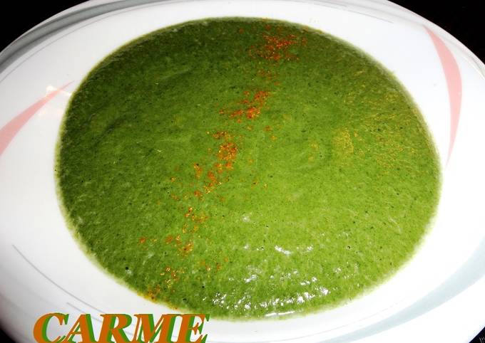 Crema de acelgas y berenjena Receta de carme castillo- Cookpad