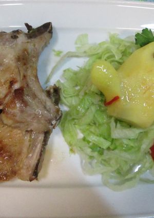 Una foto de Patata hervida para niños