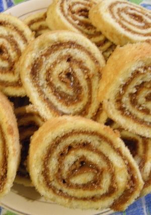 Una foto de Arrolladitos con dulce de leche