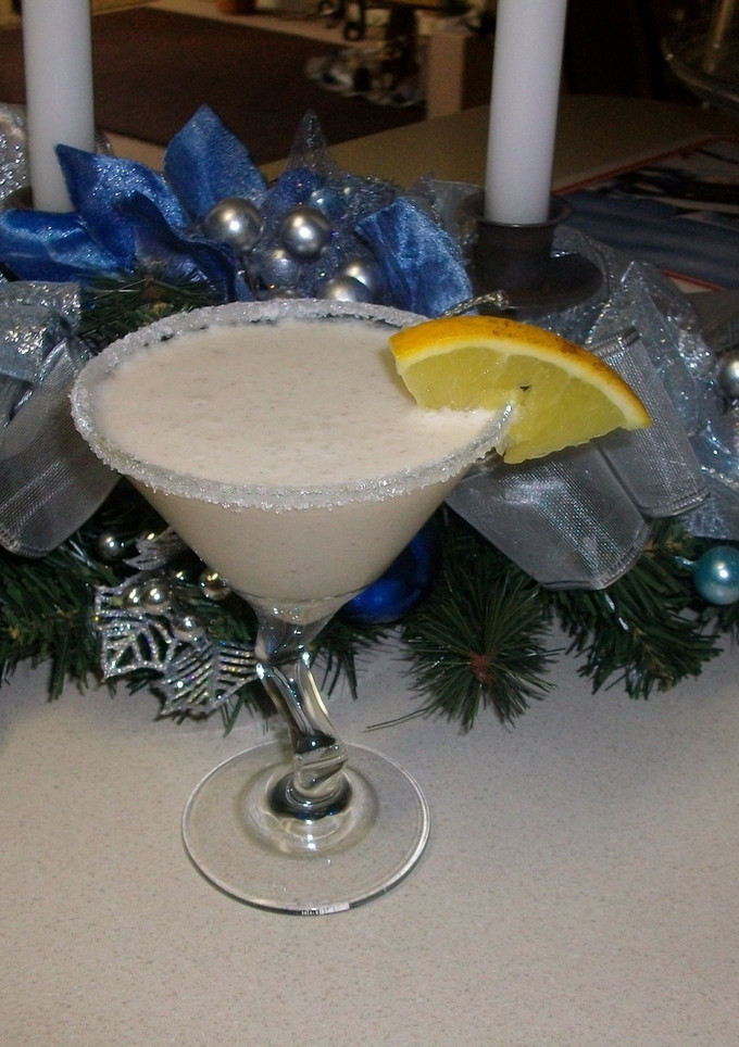 Una foto de Coquito navideño