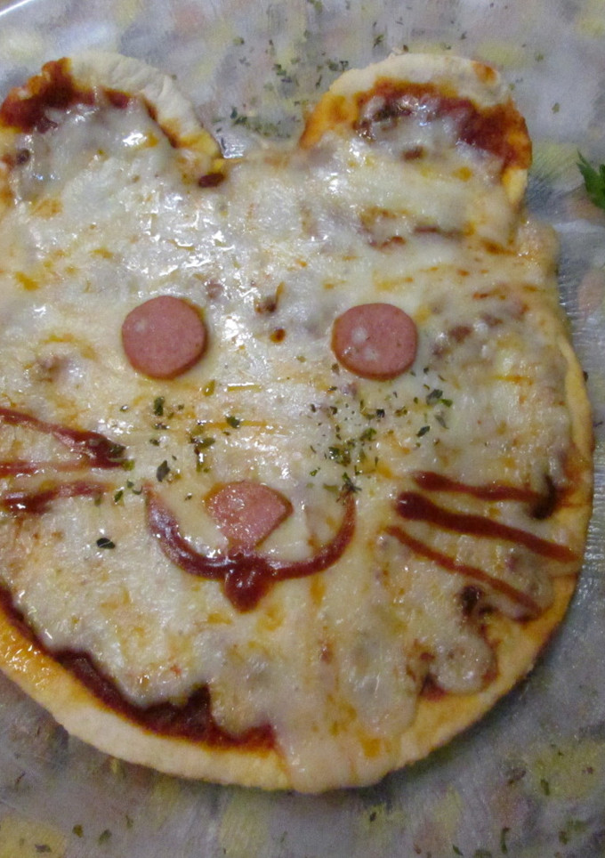 Una foto de Pizza a la sartén para niños