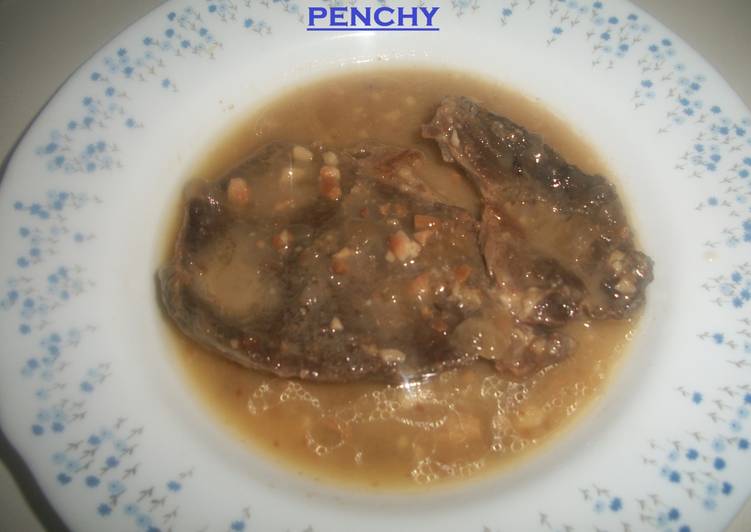 Filete de ternera con almendras a la cerveza