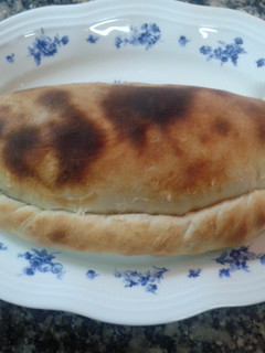 Una foto de Calzone casera