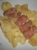 Rollitos de lomo rellenos de queso azul al horno