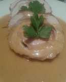 Redondo de cerdo en salsa