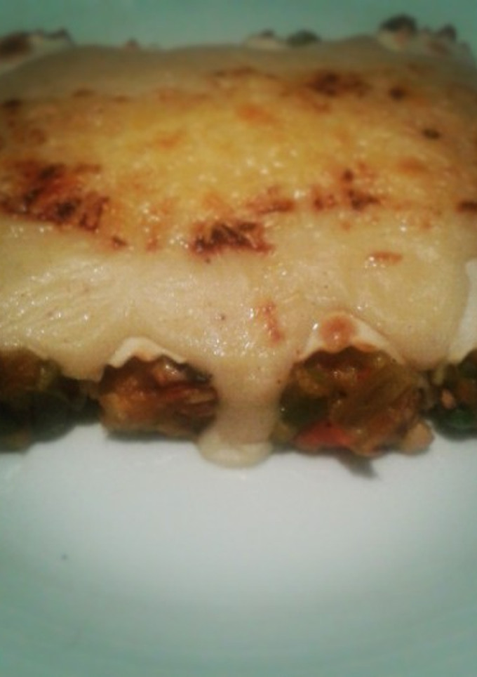 Una foto de Canelones de espárragos