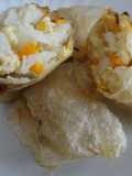 Nems de pollo y champiñones