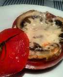 Tomates rellenos y gratinados
