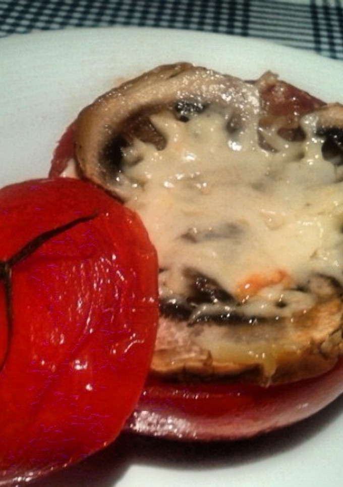 Una foto de Tomates rellenos y gratinados
