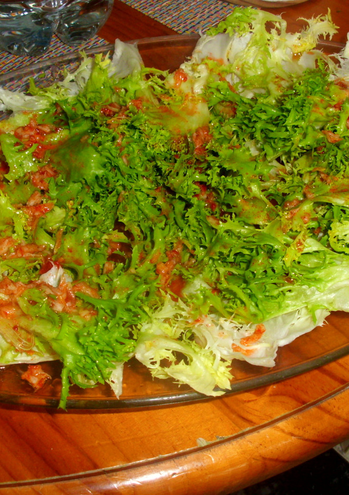 Una foto de Ensalada de escarola