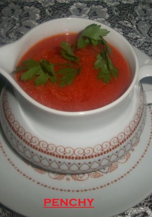 Una foto de Salsa de tomate griega