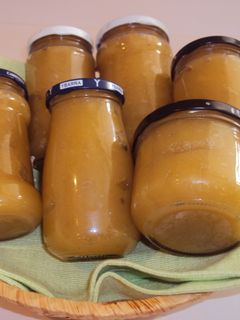 Una foto de Mermelada de manzana a la canela