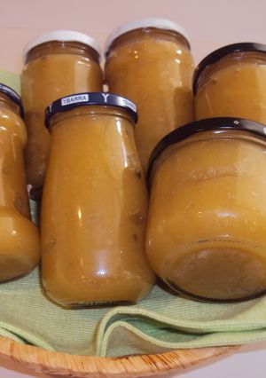 Una foto de Mermelada de manzana a la canela