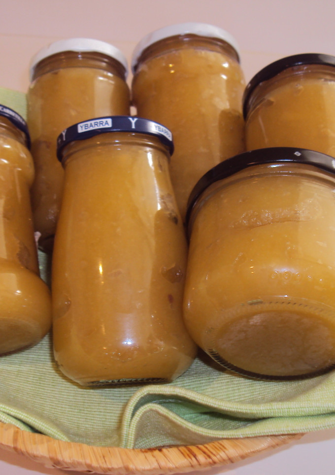 Una foto de Mermelada de manzana a la canela