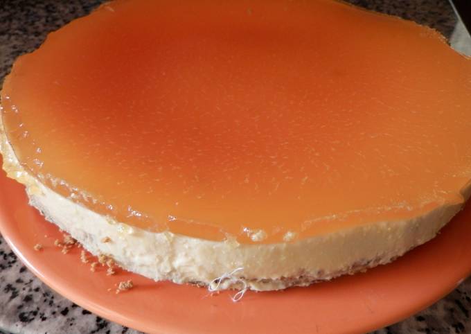 Foto principal de Tarta de queso y naranja

