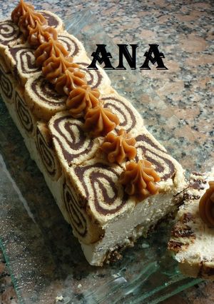 Una foto de Postre tentación de chocolate blanco