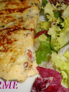 Foto principal de Tortilla de queso fresco y tomate