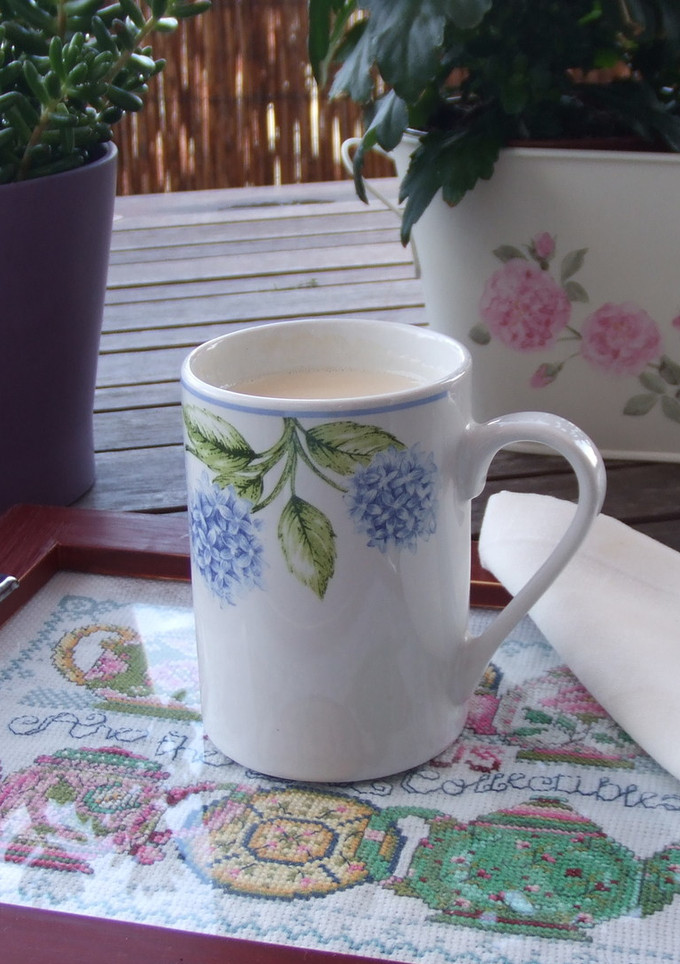 Una foto de Té pakistaní especial con leche