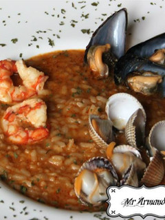 Una foto de Arroz caldoso de cofradía