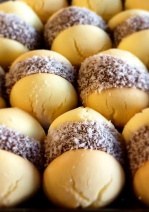 Una foto de Alfajorcitos de maicena receta fácil