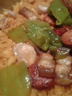 Una foto de Migas de pan de pastor