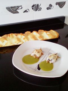 Una foto de Sardinas rellenas con provenzal
