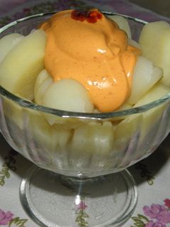 Una foto de Melón con palmitos