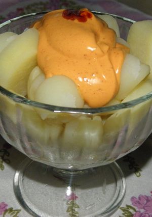 Una foto de Melón con palmitos