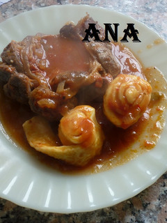 Una foto de Pasta con estofado de osobuco