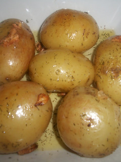 Una foto de Patatas salteadas al eneldo