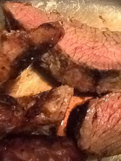 Una foto de Ojo de bife a la parrilla