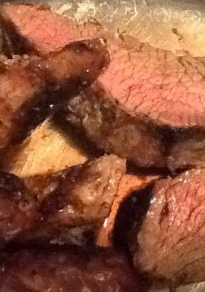 Una foto de Ojo de bife a la parrilla