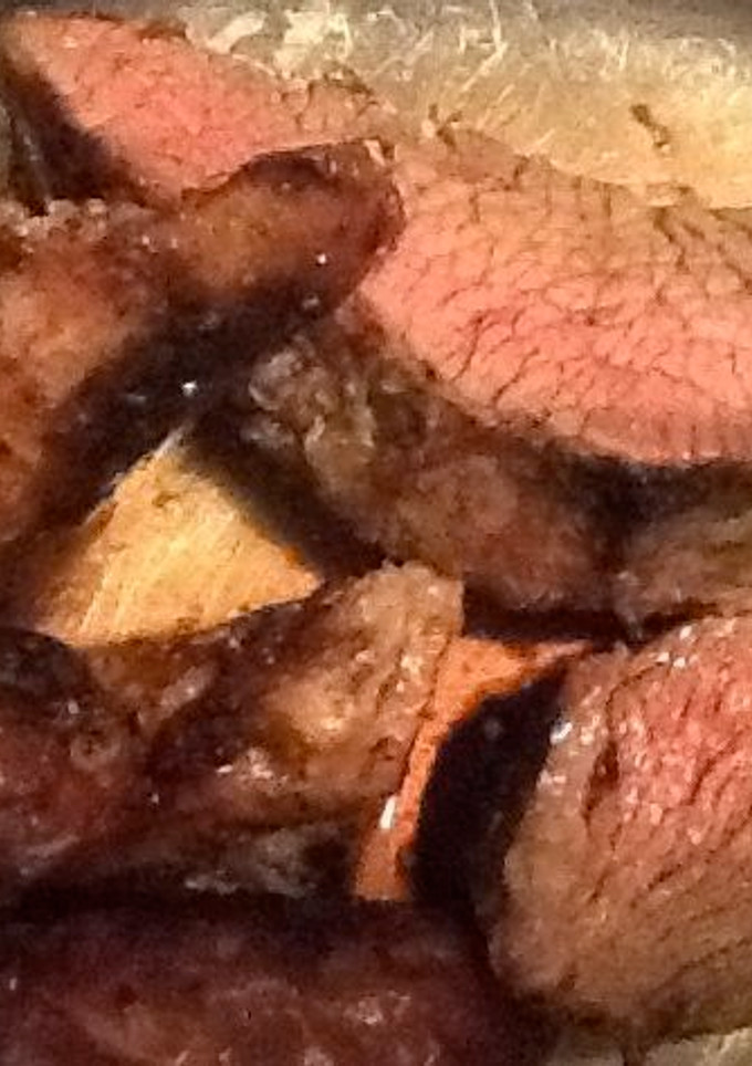Una foto de Ojo de bife a la parrilla