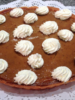Una foto de Tarta de calabaza o pumpkin pie