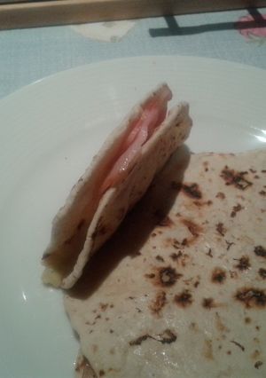 Una foto de Sándwich con pan hindú