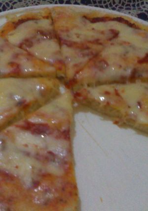 Una foto de Pizza picantona