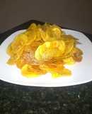 Chipilos o Chips de plátano