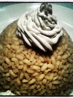 Una foto de Arroz rellena de espinaca y queso cremoso