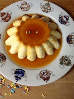 Una foto de Flan de huevo casero y fácil