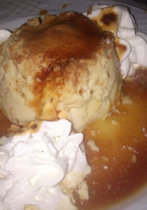 Una foto de Flan de naranjas o mandarinas casero