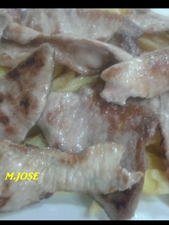 Una foto de Presa ibérica a la plancha
