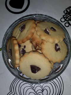 Una foto de Galletas rápidas con chocolate