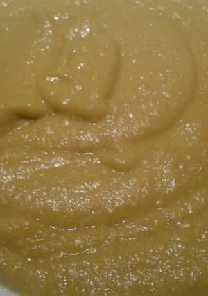 Una foto de Puré de verduras con huevo