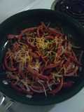 Salchichas estilo Fajitas