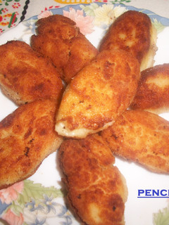 Una foto de Croquetas con corazón de mejillones