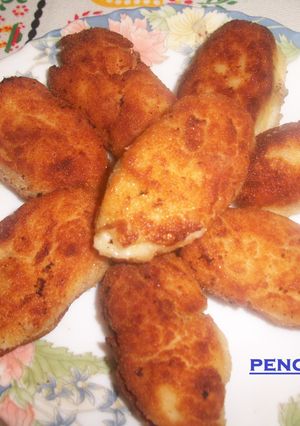 Una foto de Croquetas con corazón de mejillones
