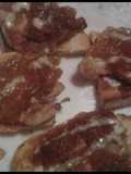 Torta de solomillo con cebolla caramelizada