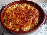 Risotto al champiñon gratinado